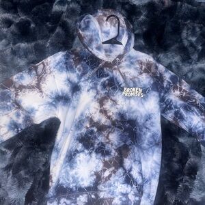 Broken Promises Tie-Dye Hoodie